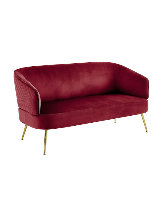 Vyragosa Doppelsitzer Sofa Rot 142x78x80cm