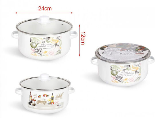 Shallow Aluminum Pot 5lt / 24cm Shallow Aluminum Pot 5lt / 24cm