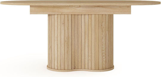 Lovi Τραπεζαρίας Επεκτεινόμενο Φυσικό 180+40x90x76εκ. Lovi Τραπεζαρίας Επεκτεινόμενο Φυσικό 180+40x90x76εκ.