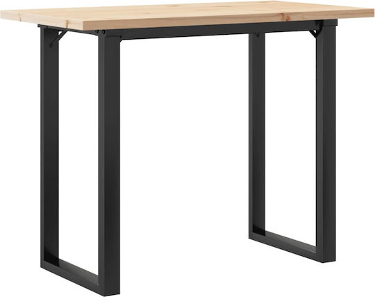 Τραπεζαρίας Καφέ 100x50x75.5εκ. Τραπεζαρίας Καφέ 100x50x75.5εκ.