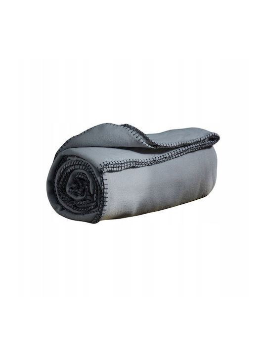 Today Fleece Decke Couch 125x150cm Grau