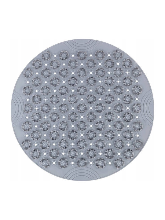Maximex Non-Slip Bath Mat Round Gray Width 55cm