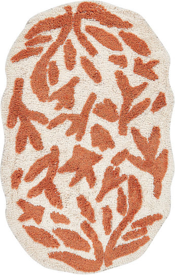 Beliani Covor De Baie Din Bumbac 456219 Portocaliu 60x90 Cm Beliani Covor De Baie Din Bumbac 456219 Portocaliu 60x90 Cm