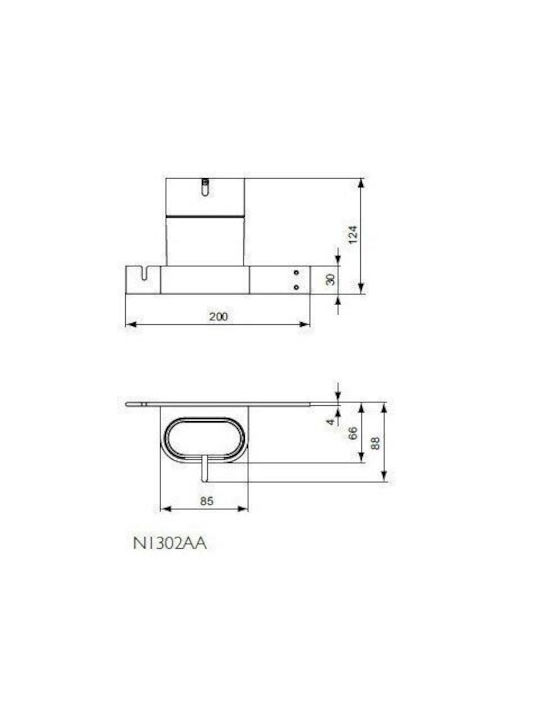 Ideal Standard Dispenser Πλαστικό Λευκό