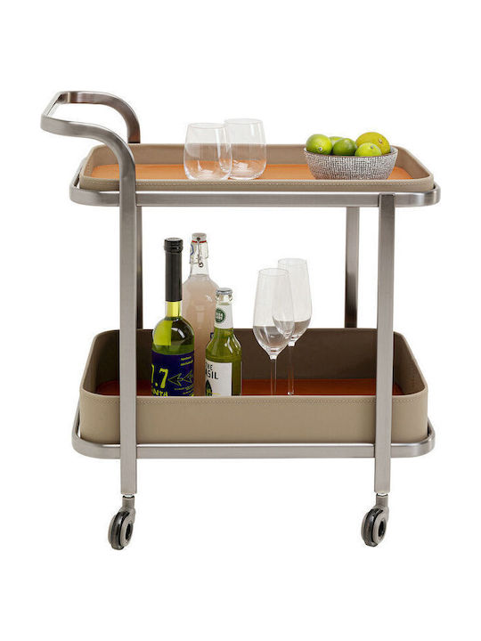 Kare Design Freistehendes Weinregal Braune 40x66x57cm