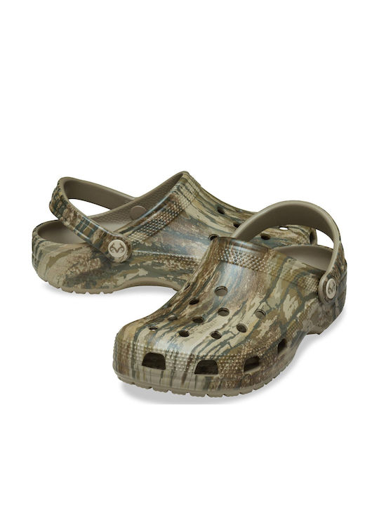 Crocs Klassische Männliche Holzschuhe Grüne
