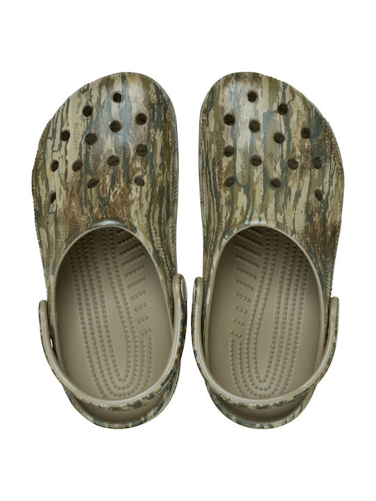 Crocs Klassische Männliche Holzschuhe Grüne