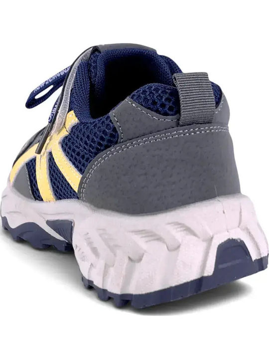 Παιδικά Sneakers με Σκρατς Γκρι