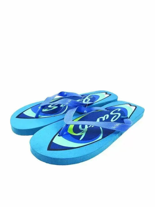 Herren Flip Flops Hellblaue