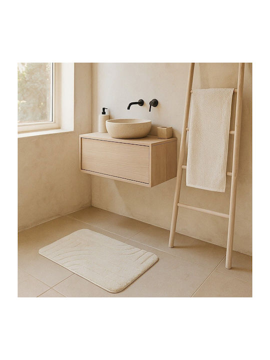 Bathroom Solutions Πατάκι Μπάνιου Microfiber Microfiber 45x70εκ.