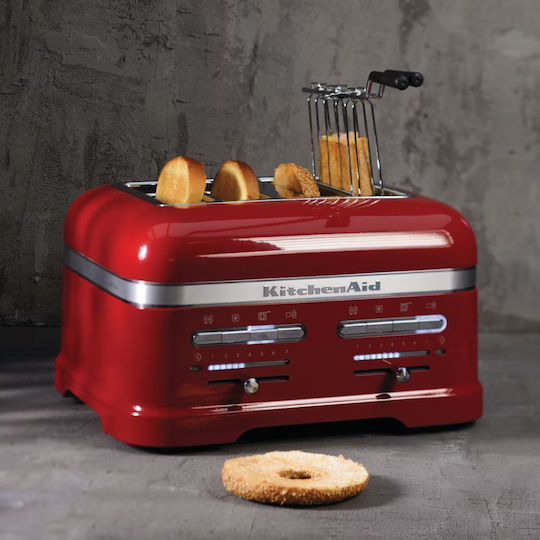 Kitchenaid Toaster 4 Slots 2500W Red