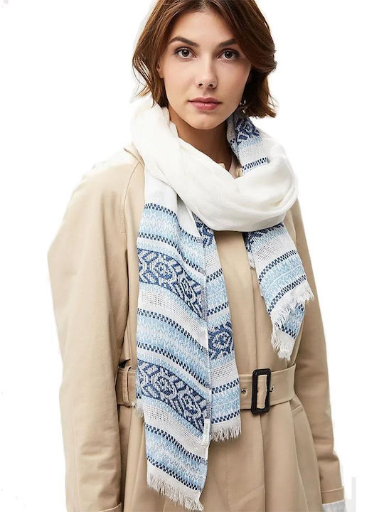 Women's Scarf White