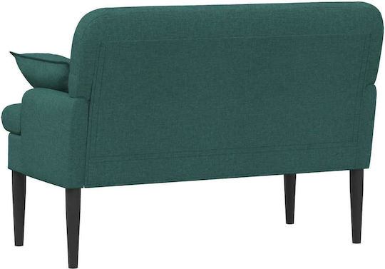 Canapea Cu Două Locuri Verde Închis 111x68x80cm