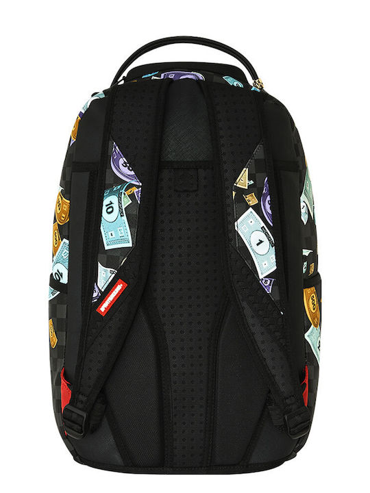Sprayground Monopoly Go Sharkmouth Stencil Backpack Multicolour Sprayground Monopoly Go Sharkmouth Stencil Backpack Multicolour