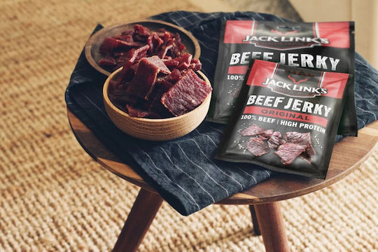 Jack Link's Jerky Sweet & Hot cu aromă de Carne de vita 12x25gr