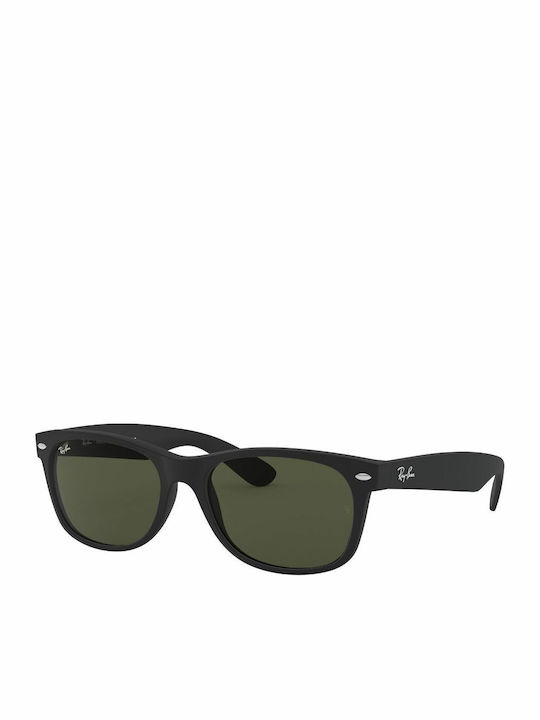 Ray Ban Wayfarer Unisex Sunglasses with Black Frame and Black Lens RB2132 622
