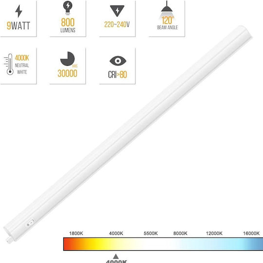 LED Светлинен превключвател за гардероби Under