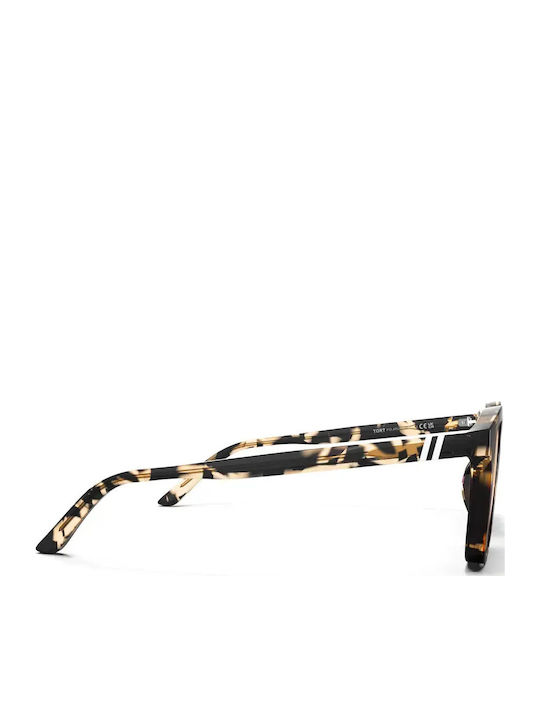 Smith Unisex Sunglasses With Brown Tartaruga Frame And Brown Polarized Lens
