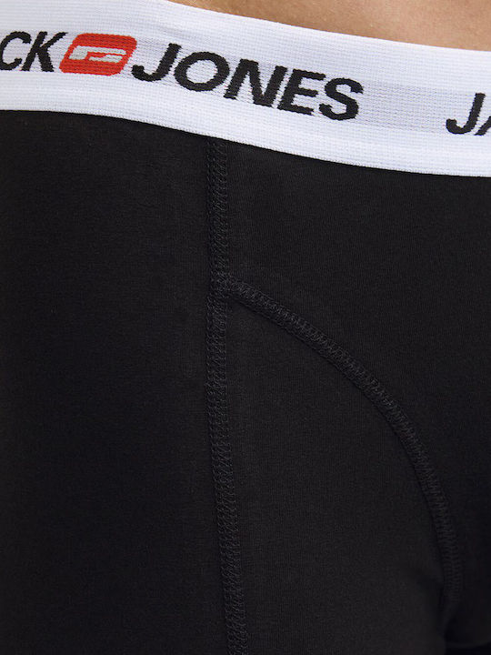 Jack & Jones Herren-Boxershorts 3Packung Light Grey, Black