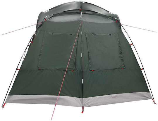vidaXL Campingzelt Khaki 410x410x250cm