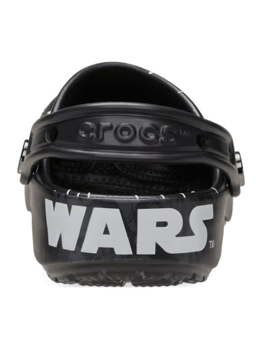 Classic Star Wars Papuci Anatomici Sabot de Plajă Pentru Copii Negri