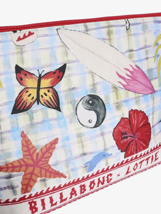 Billabong Дамски несесер Lottie Hall Dry Pouch Бял Мулти Bl000584-wti
