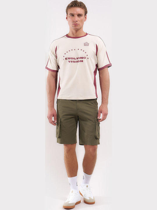 Αθλητικό T-shirt Μπεζ