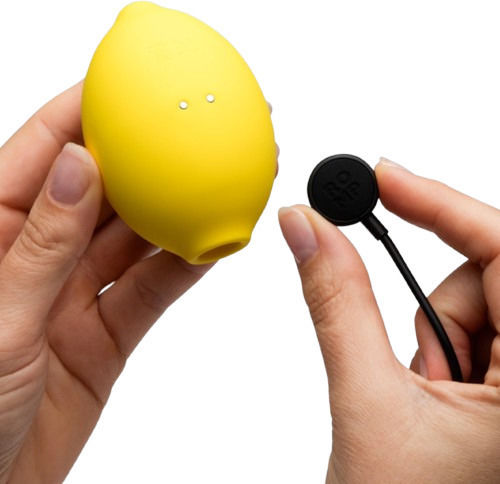 Romp Aspirator pentru clitoris galben