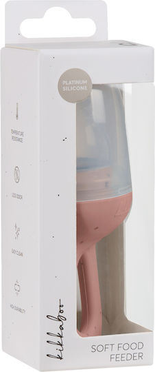 Kikka Boo Feeder Pink Platinum Blush from Silicone for 6+ Months