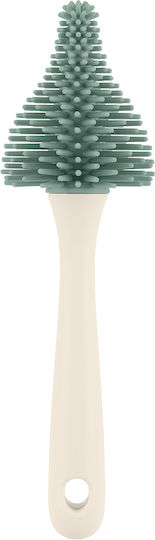 Kikka Boo Cleaning Brush for Baby Bottles Green Platinum Sage 3 Pieces
