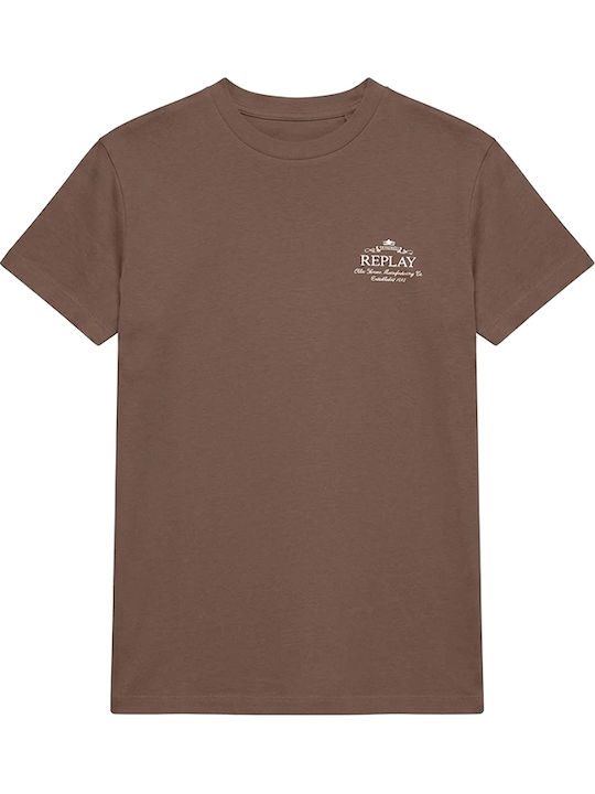 Damen T-Shirt Braun