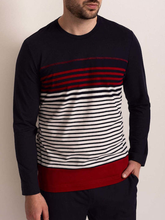 Sofiaman Καλοκαιρινό Ανδρικό Παντελόνι Πιτζάμας Striped
