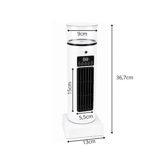 Tragbare Mini-Klimaanlage Luftkühler 6 Geschwindigkeiten Sofe Kühle
