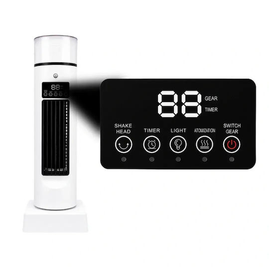 Tragbare Mini-Klimaanlage Luftkühler 6 Geschwindigkeiten Sofe Kühle
