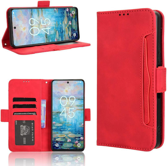 Magnet Wallet Red (TCL 50 NXTPAPER 5G / TCL 50 Pro NXTPAPER 5G)