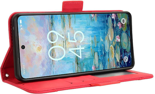 Magnet Wallet Red (TCL 50 NXTPAPER 5G / TCL 50 Pro NXTPAPER 5G)