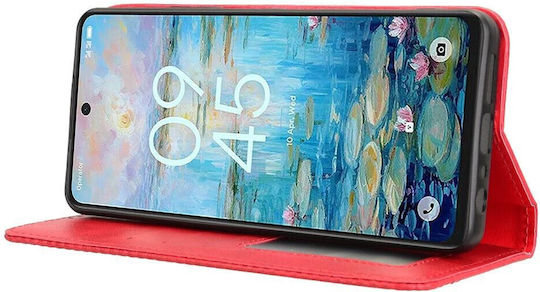 Magnet Book Red (TCL 50 NXTPAPER 5G / TCL 50 Pro NXTPAPER 5G)