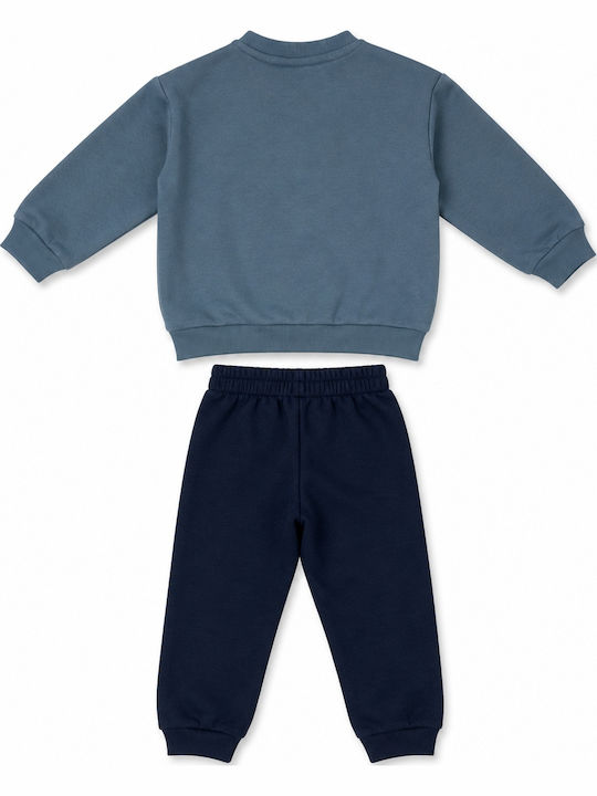 Kids Sweatpants Set With Top Grey 2 Pieces