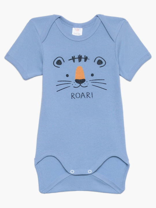 Pretty Baby Set Light Blue Bodysuits 6 Pieces
