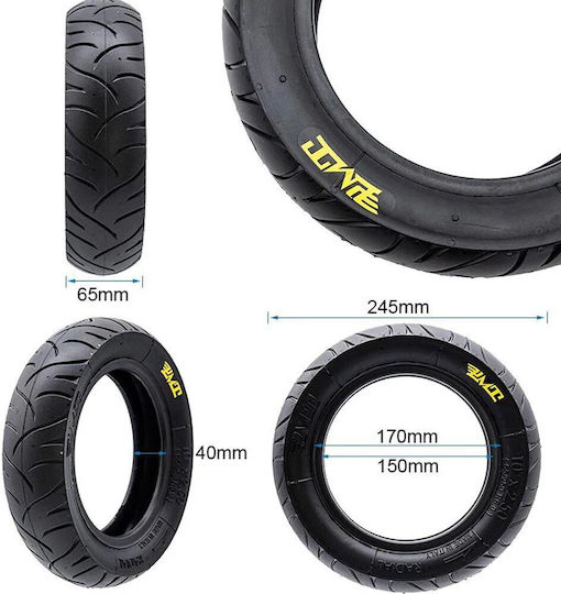 Electric Scooter Tire Ewheel Tubeless 10x2.5-6