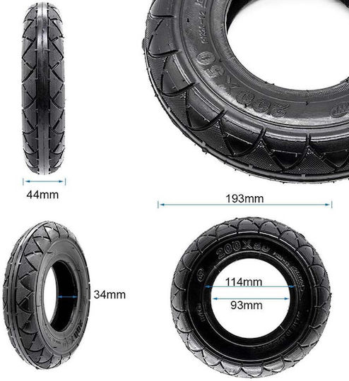 Гума Електрически Скутер Ewheel 8x2 200x50-4