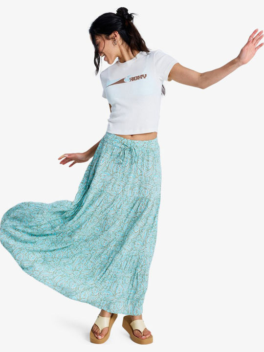 Maxi Damenrock Blau