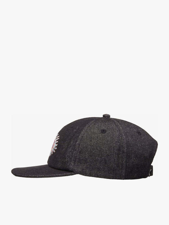 Billabong Unisex Denim Strapback Hat Black Ebyha00179-blk