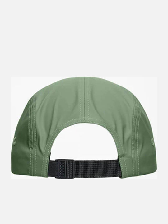 Unisex Καπέλο Rains 5 Panel W1 Green 5711747609207