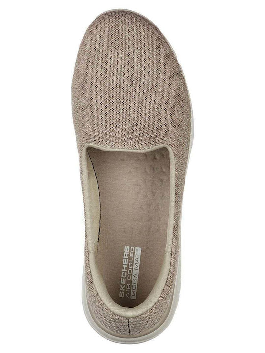 On-the-go Flex Ανατομικά Γυναικεία Slip-On Μπεζ