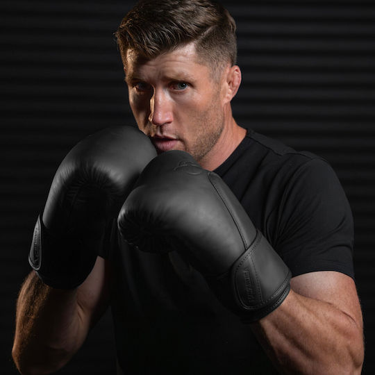 Hayabusa Boxing Gloves Leather Competition Black