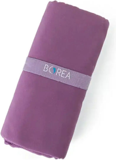 Borea Πετσέτα Microfiber Σώματος Χακί 160x80εκ.