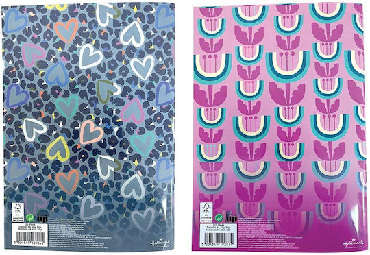 Hallmark Ruled Notebook A4 50 Paper Sheets (Miscellaneous Designs)