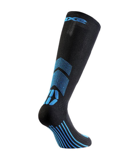Six2 Mot V3 Cycling Socks Black-Blue