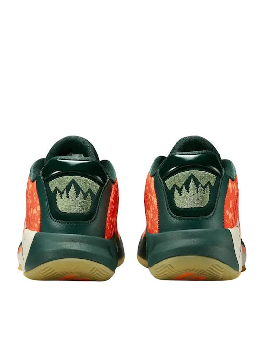 Luka 4 "Gone Camping" Low Basketball Shoes Pro Green / Treeline / Total Orange / Team Orange / Citron Pulse / Coconut Milk